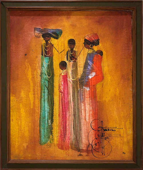 Beautiful Oil Painting by Ndabuko Ntuli