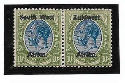 SWA 1923 King's Heads 10 Shillings Mint. Please see description before bidding.