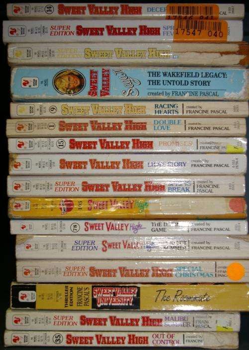 Sweet Valley High young reader books, bid per book to take the lot of 15
