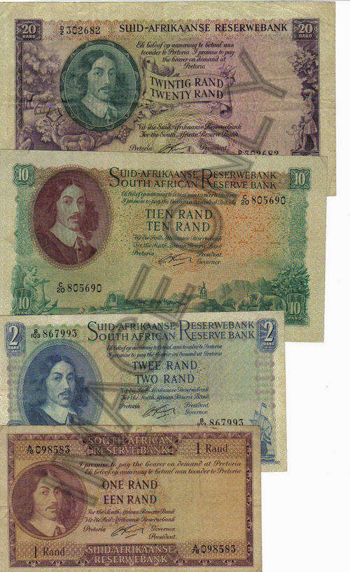 G Rissik 1st Issue Full set