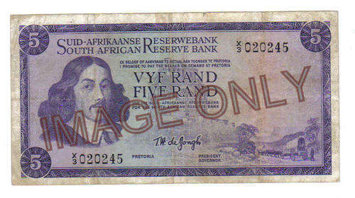 Scarce TW de Jongh X3 Replacement R5