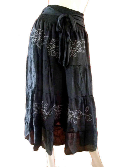 Stylish Black Skirt Free Size