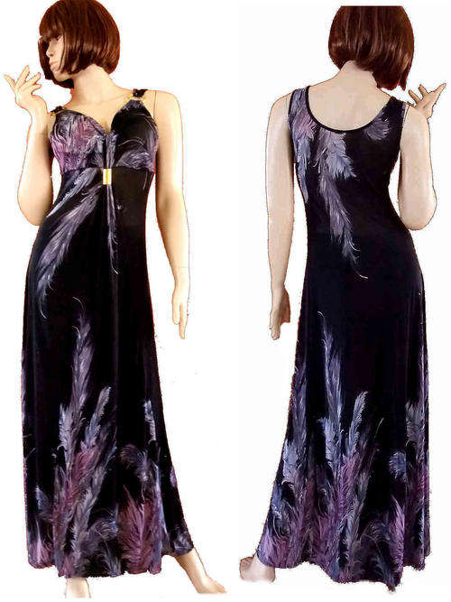 Sexy O-Ring Maxi Dress 34/36