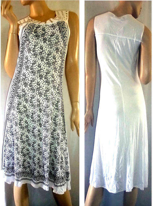 Leisure Round Neck Pullover Slim Fit Dress Size 36/38