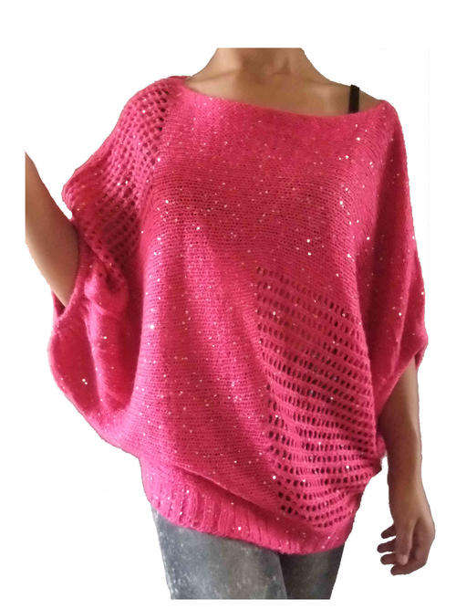 Boatneck Butterfly Sleeve Knitwear Size 32-38