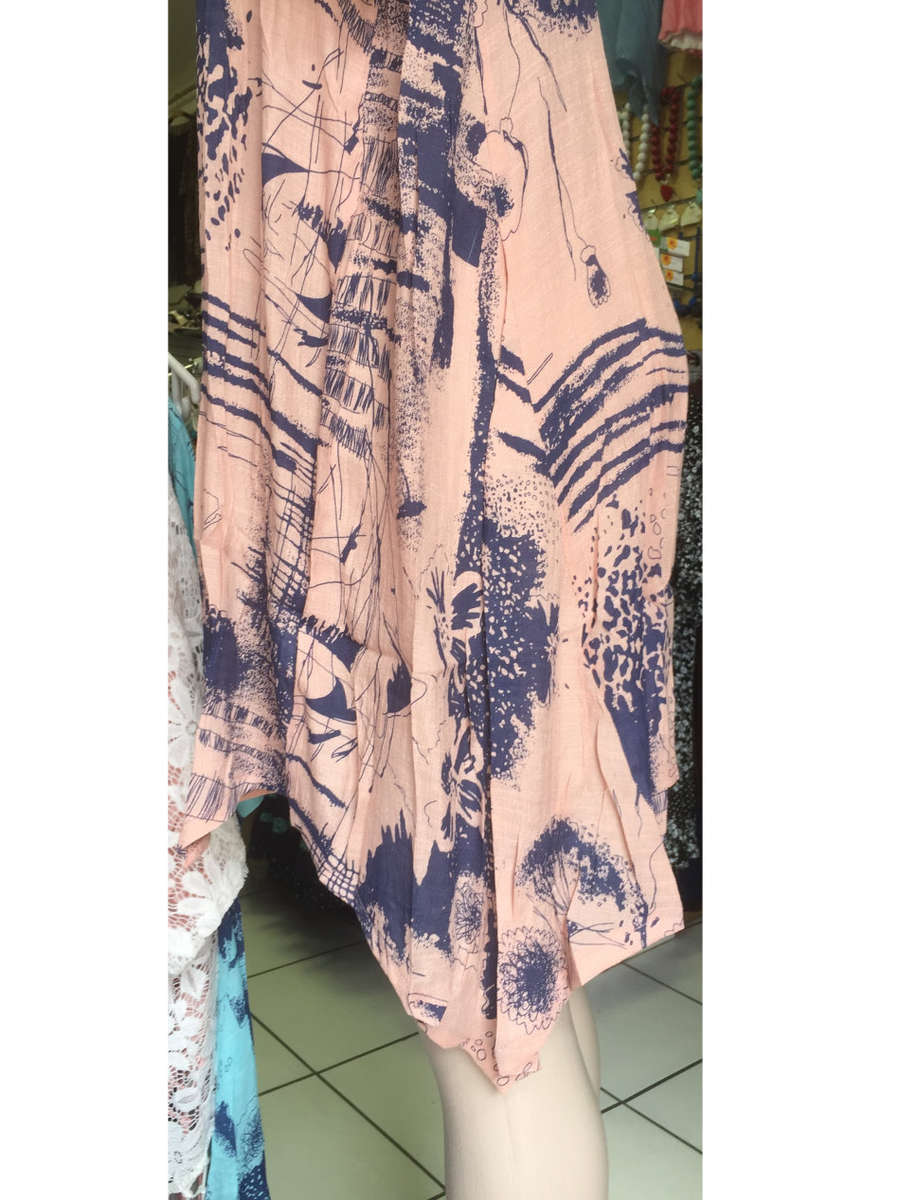 " Unbeatable Clearance Price " Sidetail Tunic Dress Plus Size Size 38-40