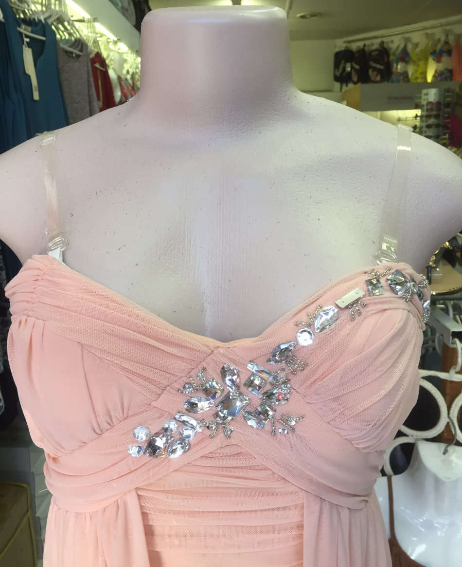 Stunning Prom Formal Party Ball Evening High Low Dress Padded Sizes 30-40