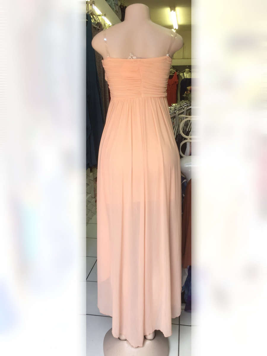 Stunning Prom Formal Party Ball Evening High Low Dress Padded Sizes 30-40