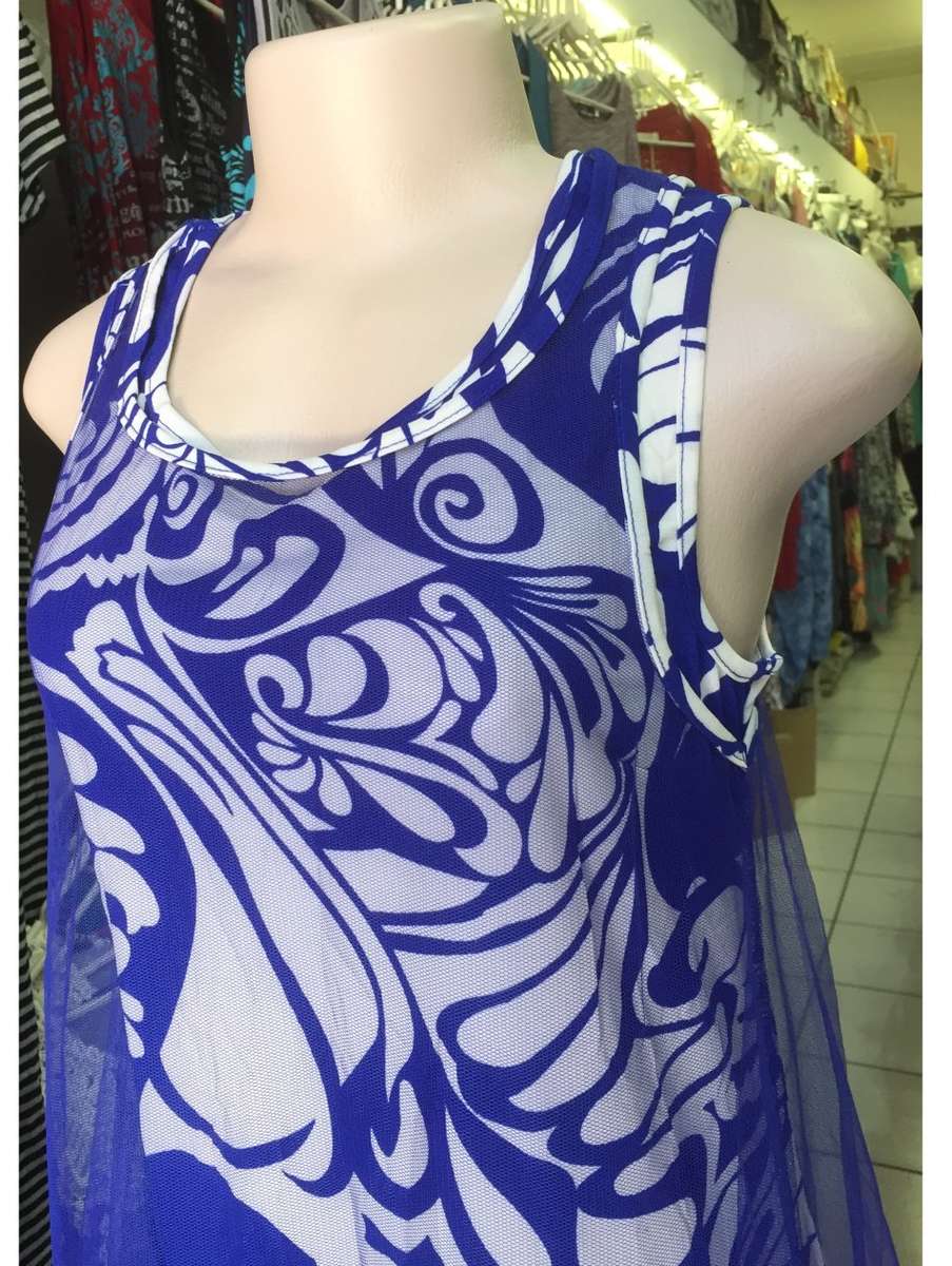 Mesh Cover Shift Tunic Dress Sizes 36,38,40,42