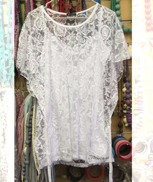 Super Comfy Cotton Top 2 Piece Flutter Sleeve 3 Colors Sizes 30 - 44