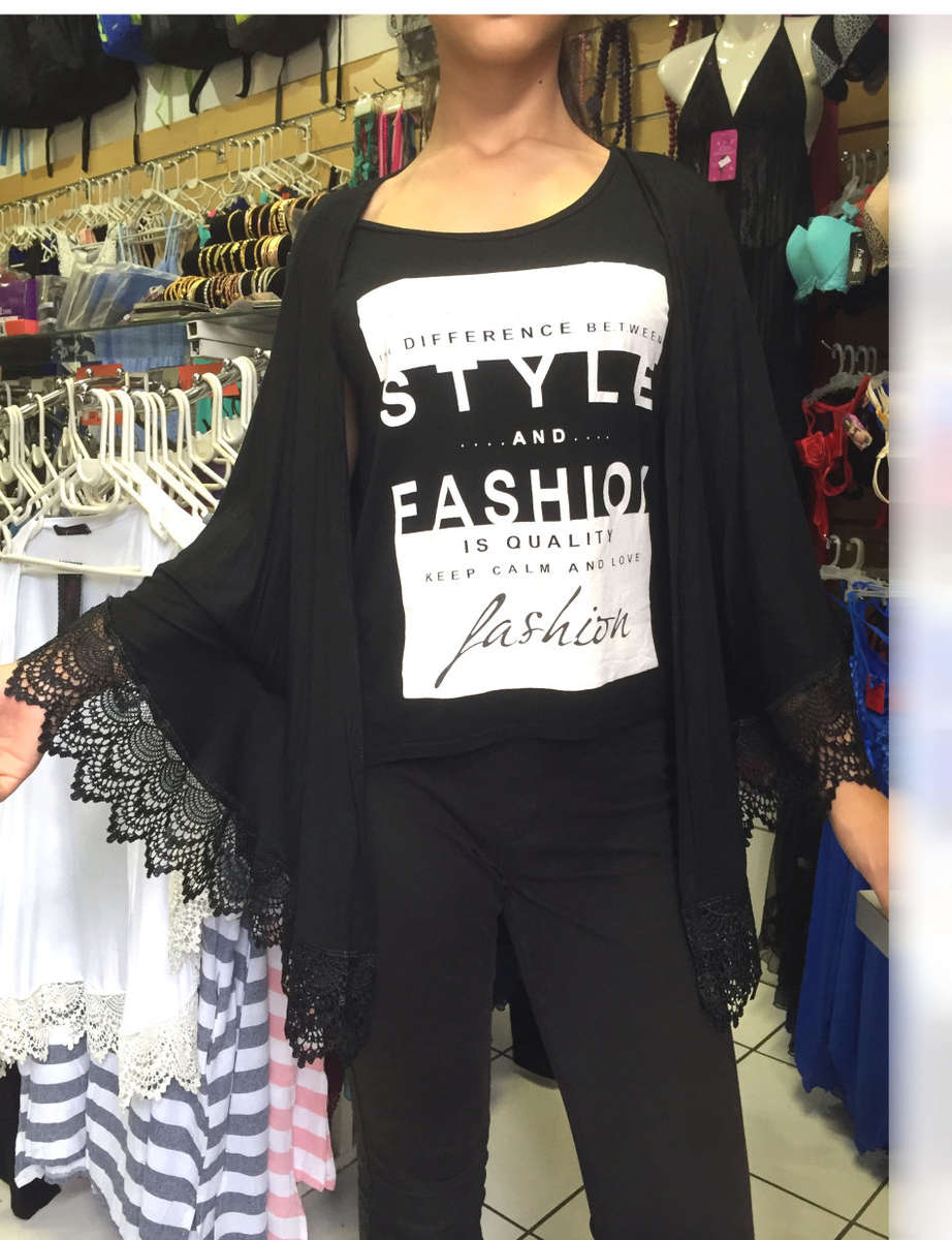 Lace Trim Cardigan Size 38 - 42