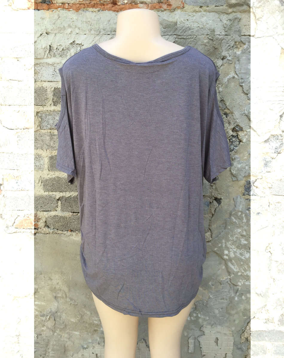 Open Shoulder Loose Top One Size Fits up to Size 54