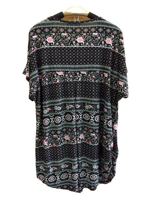 Zip Front Tunic Top Size 40 - 44