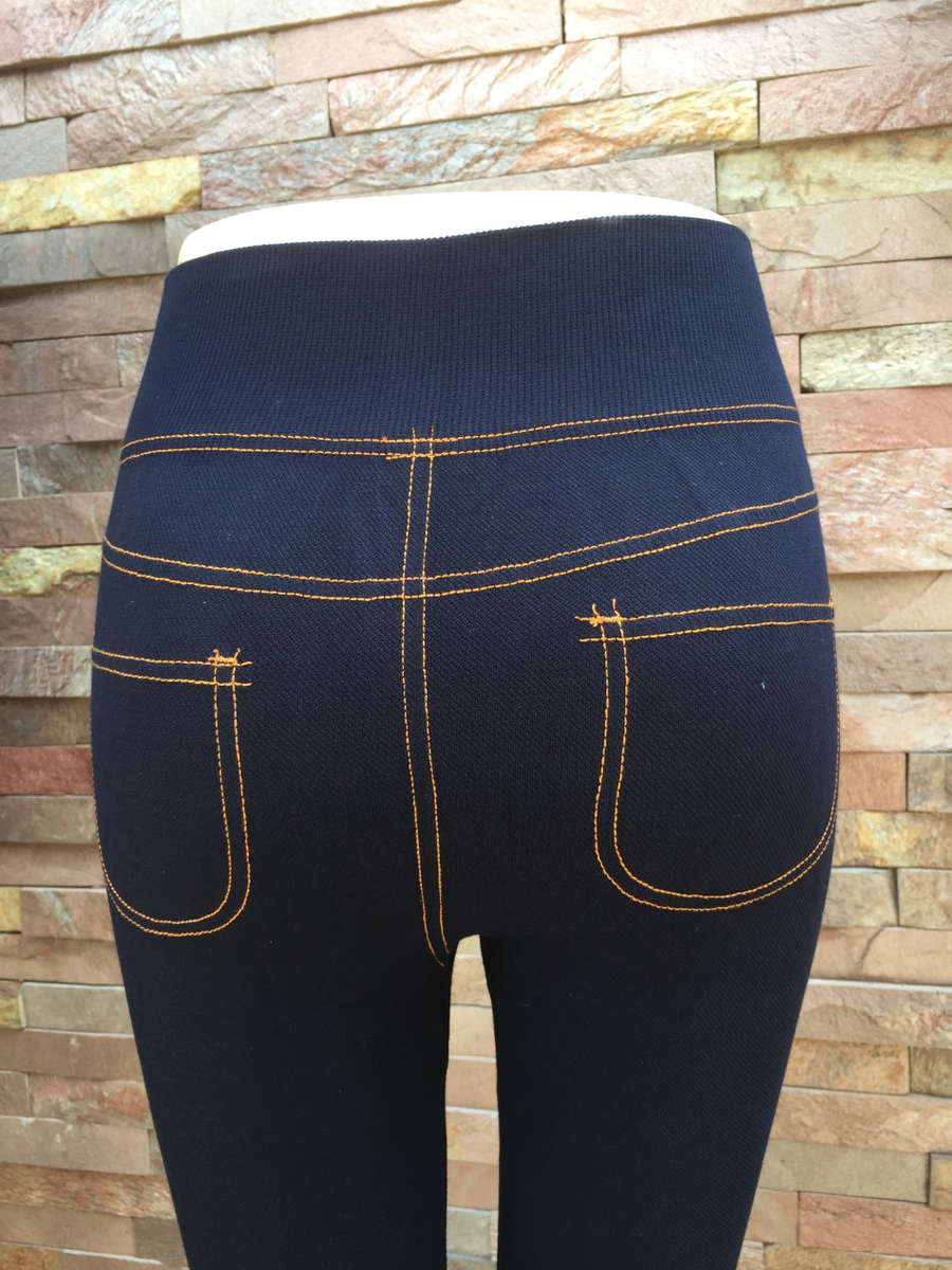 Slim Leggings Dark Blue 1Size Up to 38
