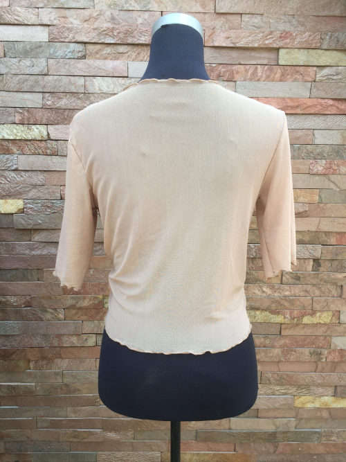 Mesh Wrap Cardigan One Size