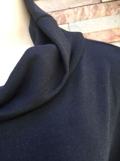 Side Buttons Turtleneck Blouse Size 40 - 44