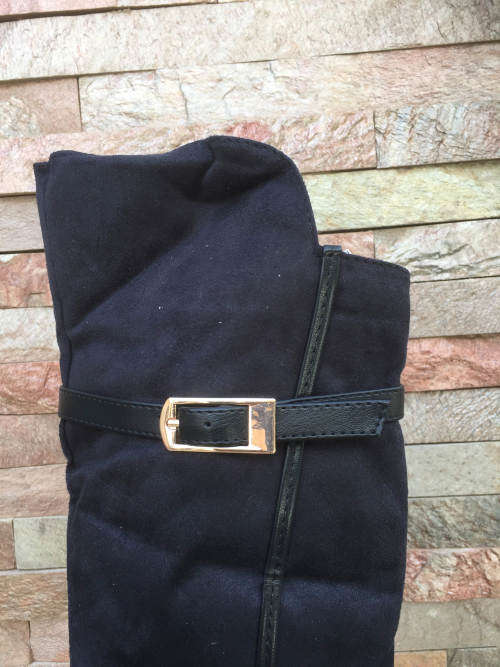 Bootiful Knee Height Boots Black Sizes 3,6,7,8