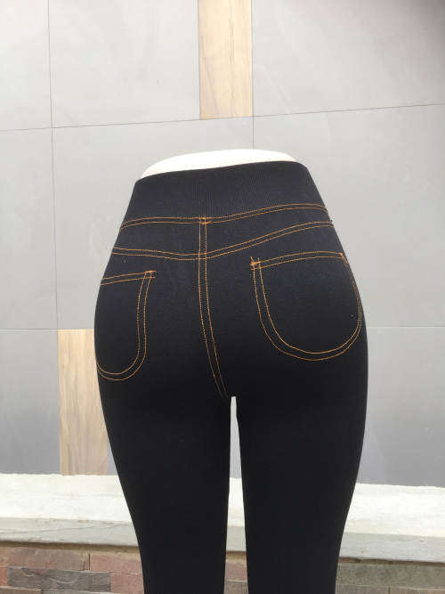 Slim Leggings Color Black 1Size Up to 38