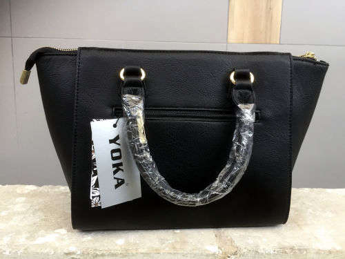 YOKA Handbag Shoulder Bag Black