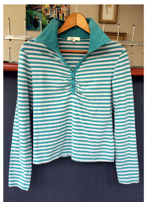 Tee Casual Cotton Long Sleeve Size L