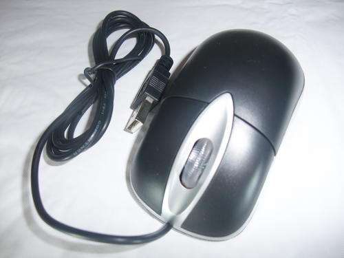 BLACK & SILVER USB Mouse ****ON PROMOTION****