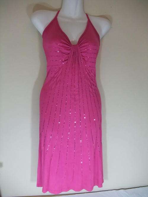 DAINTY PINK DRESS WITH SHINE