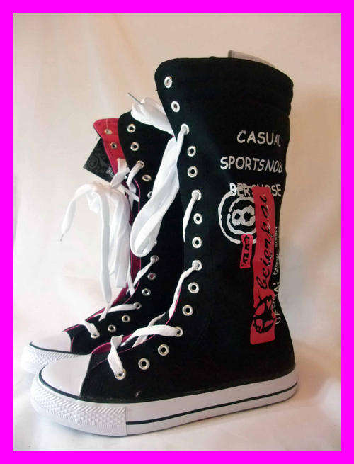 GIRL-DESIGNER HIGH BOOTS - SIZE 7