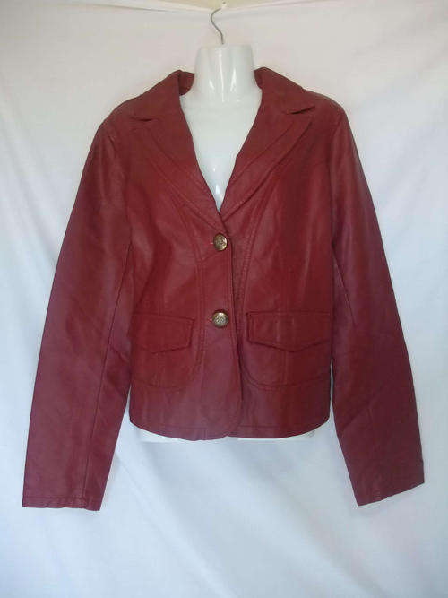 LEATHERLIKE JACKET SIZE : XXL