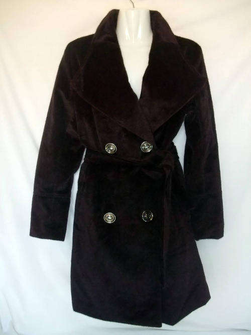 TO CLEAR !!!! TRENDY WINTER COAT BROWN SIZE : S/M