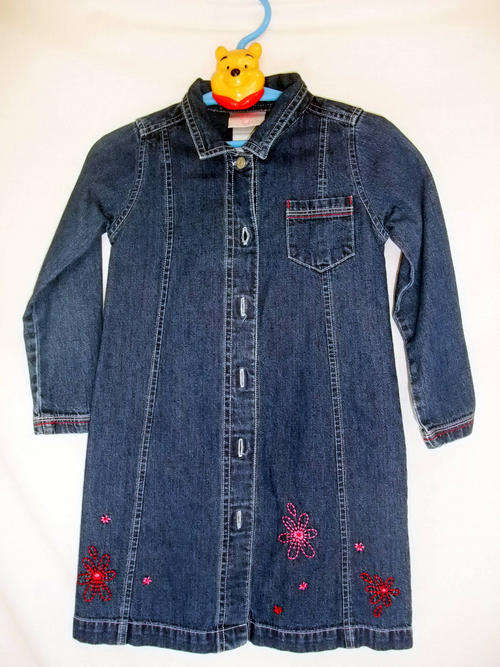 CUTE GIRLS DENIM DRESS
