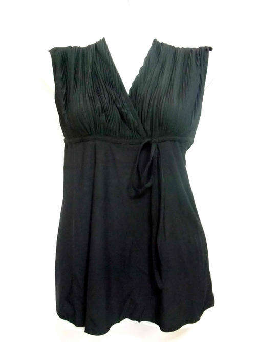 ***New Arrival***TRENDY RUCHED AT BUST TOP, 36