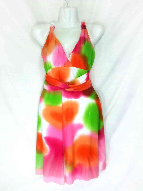 ****NEW ARRIVAL**** MULTI COLOR SWEET DRESS 34