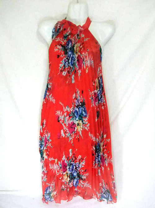 ****EARLY CHRISTMAS SALE**** UNIQUE Halter Style FLORAL Dress