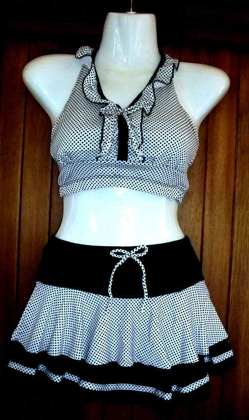 HALTER SEXY SWIMSUIT ,SIZE: M