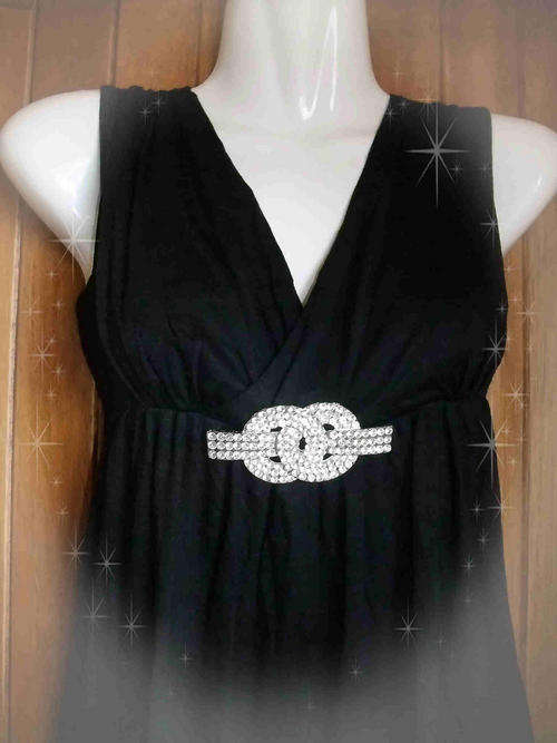 *+*+ SUMMER SALE *+*+ **** FASHION Stylish Top - BLACK 34/36