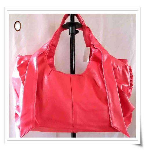 CRAZY R1***LOVELY! STYLISH! TRENDY Soft Leather Look HANDBAG