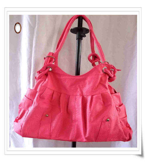 CRAZY R1***LOVELY! STYLISH! TRENDY Soft Leather Look  HANDBAG