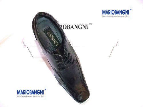 MARIOBANGNI DESIGNER MEN'S SHOES - BLACK SIZE: 44( SA : 10 )