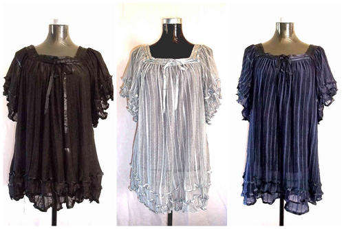 *** Spring New Arrivals *** Elegant  Chiffon Top Satin Edge ,3 Colors