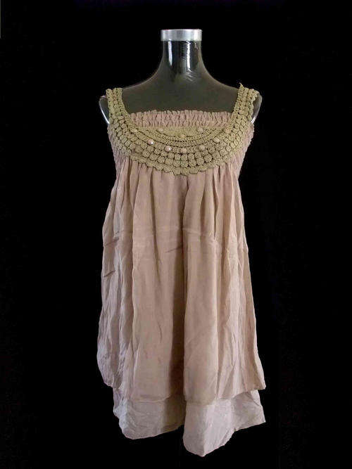 Charming Dress/Top Pretty Front  Double Layer 32/34