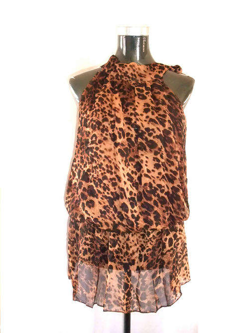 SEXY LEOPARD PRINT TOP