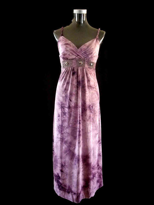 New Look Purple Plaited Strap Maxi Dress 32/34