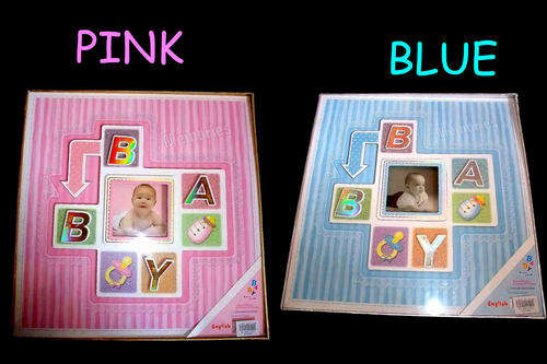 **SPECIAL**Baby Girl Grows up Series Photo Album in Box Color: PINK.300 Photos