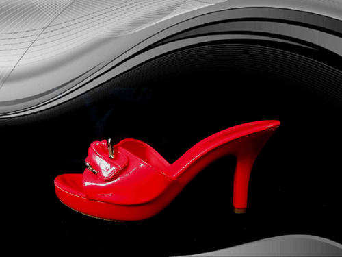 FASHION COMFY RED SANDALS SIZE:3