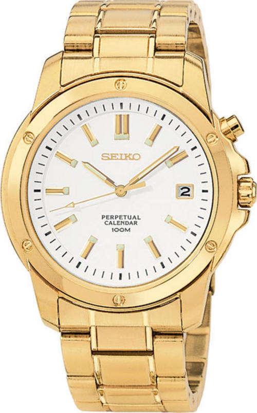 Seiko Perpetual Calendar 100% Authentic Mens Watch!!