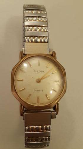 Vintage Bulova Quartz Swiss made ladies watch