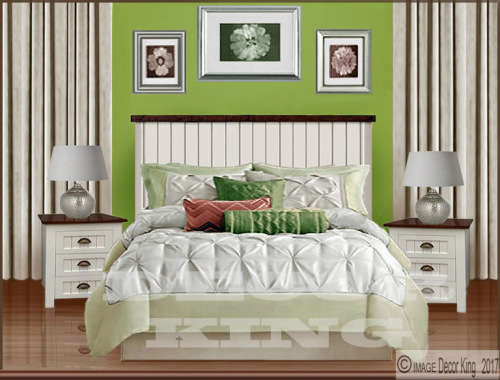 Ashleigh Bedroom Suite = double, queen & king