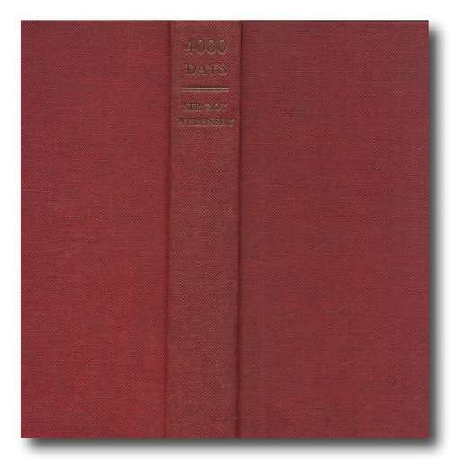 400 Days by Sir Roy Welensky (1st ed 1964) Signed