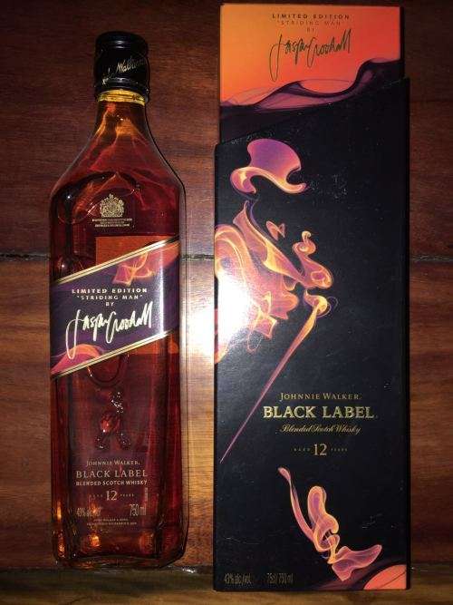 JOHNNIE WALKER 12YO LIMITED EDITION STRIDING MAN BY JASPER GOODALL