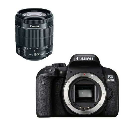 Canon EOS 800D DIGITAL SLR CAMERA KIT WITH 18-55MM IS STM LENS, 24.2 MP FULL HD | WIFI Canon EOS 800
